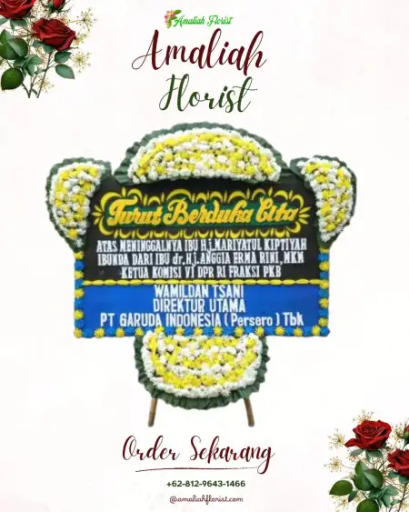 Papan Bunga Duka Duwet